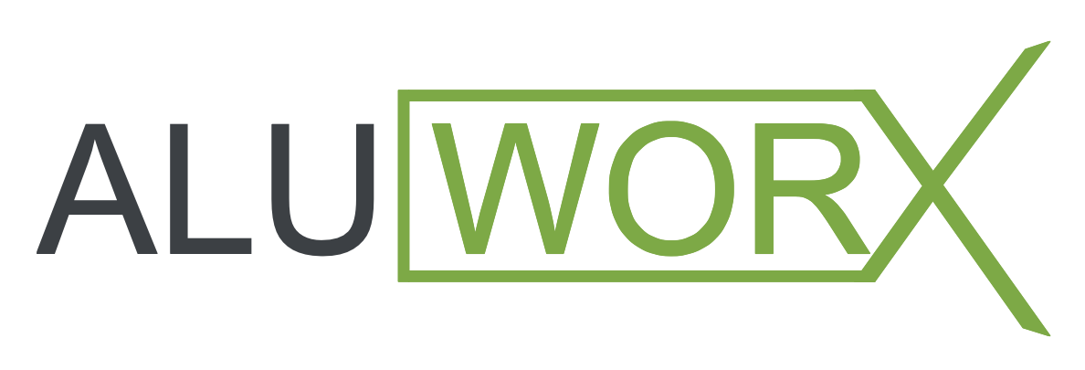 Logo Aluworx – okna i drzwi aluminiowe